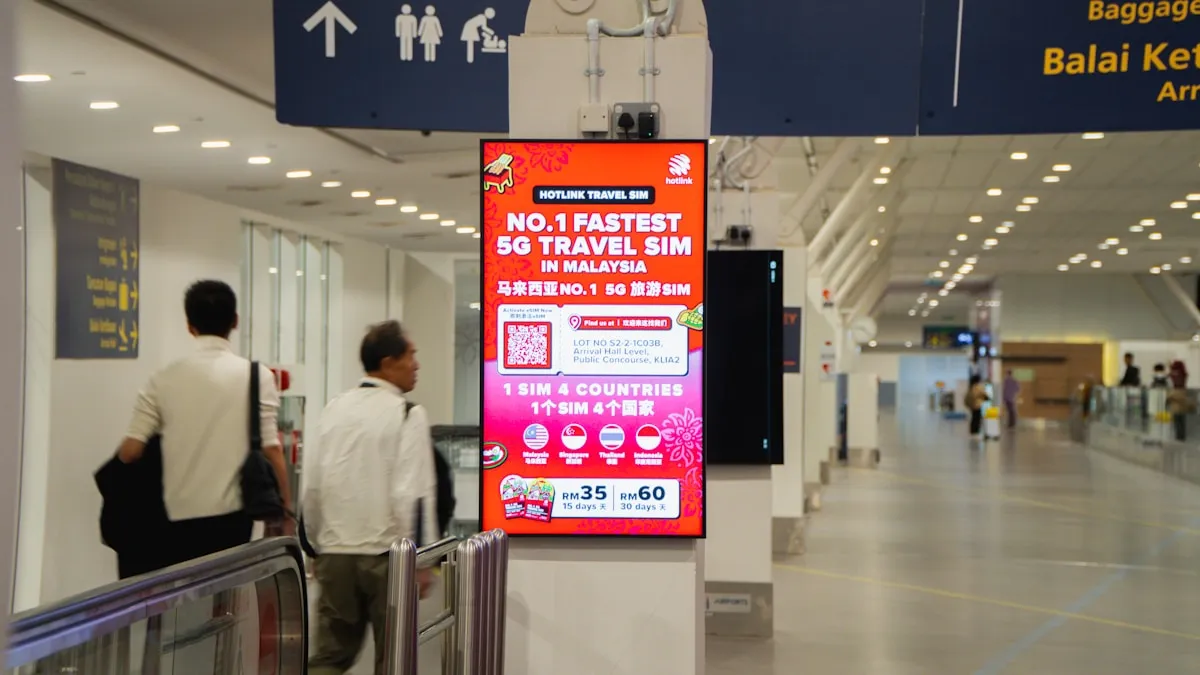 Immigration counter at a Chinese airport
