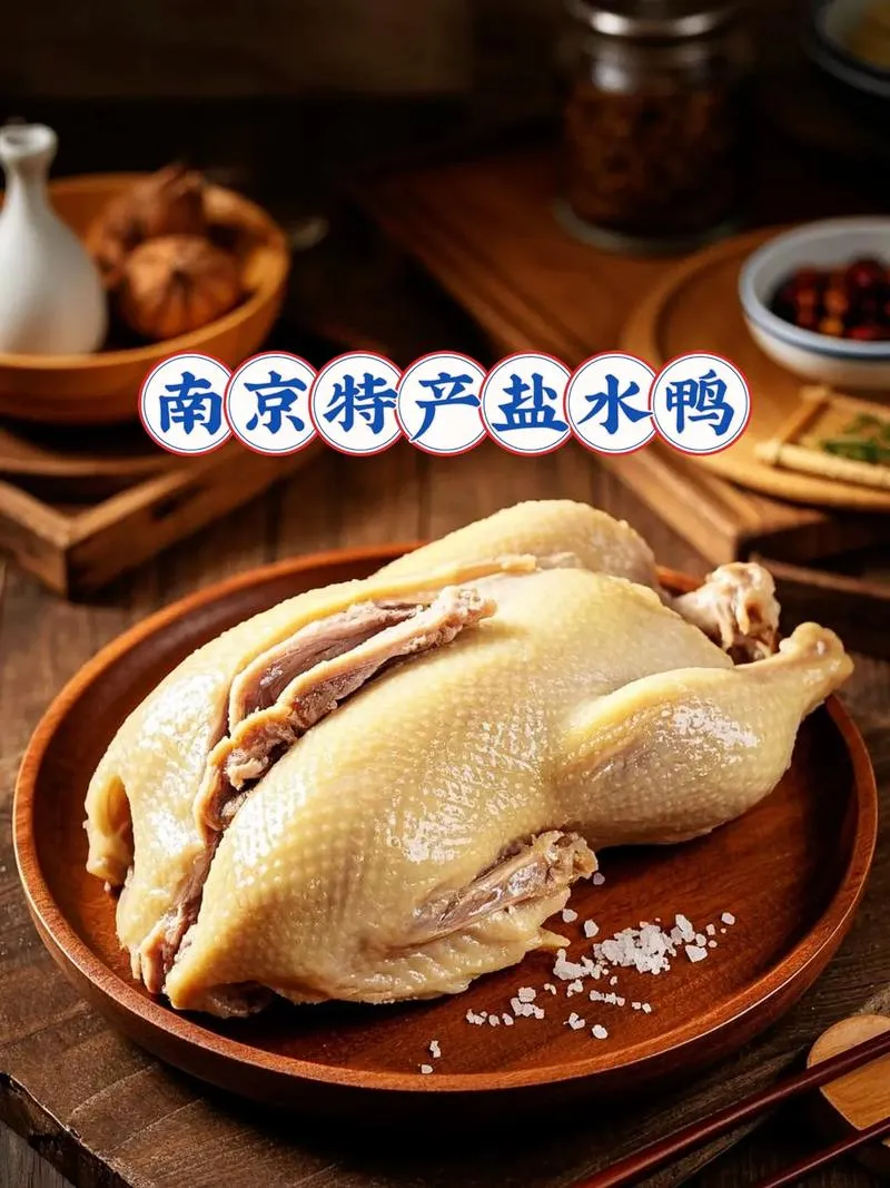 Nanjing Salted Duck — pale-skinned, tender duck with delicate, clean flavor